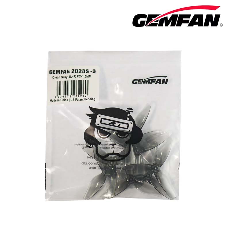 12 pares (12CW + 12CCW) Gemfan - Rc Motor Drone reseña y precio