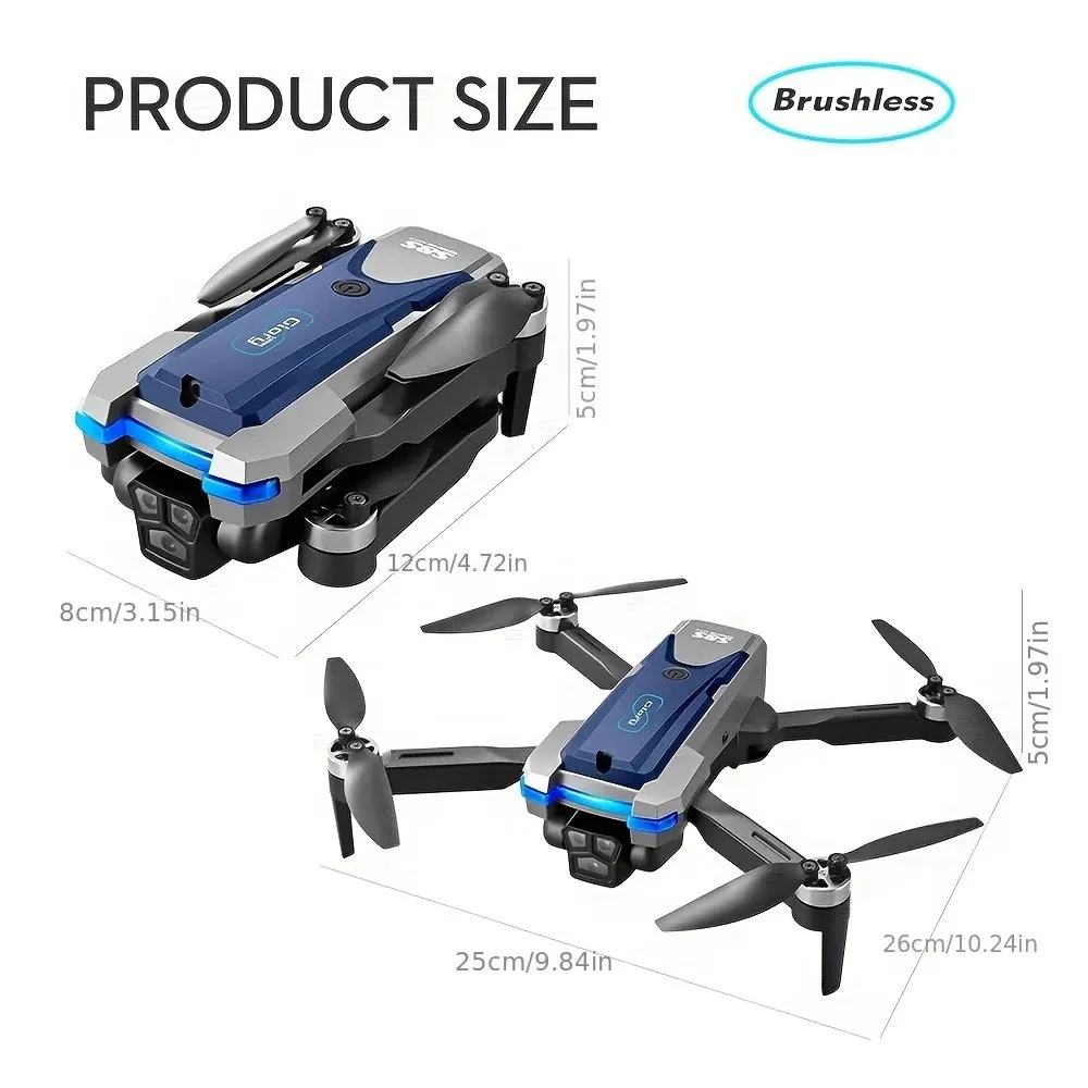 Dron plegable S8S con GPS, 5G, - Drone Rc Foldable reseña y precio