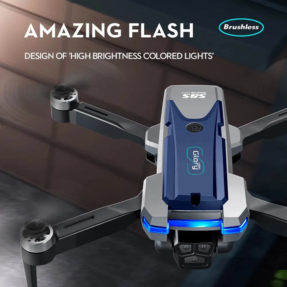 Dron plegable S8S con GPS, 5G, - Drone Rc Foldable reseña y precio